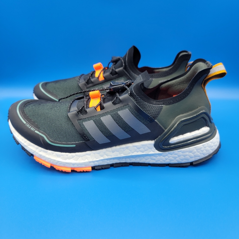 Adidas UltraBoost Cold.RDY Men's Running Shoes Size US 8 Black Orange EG9798 New